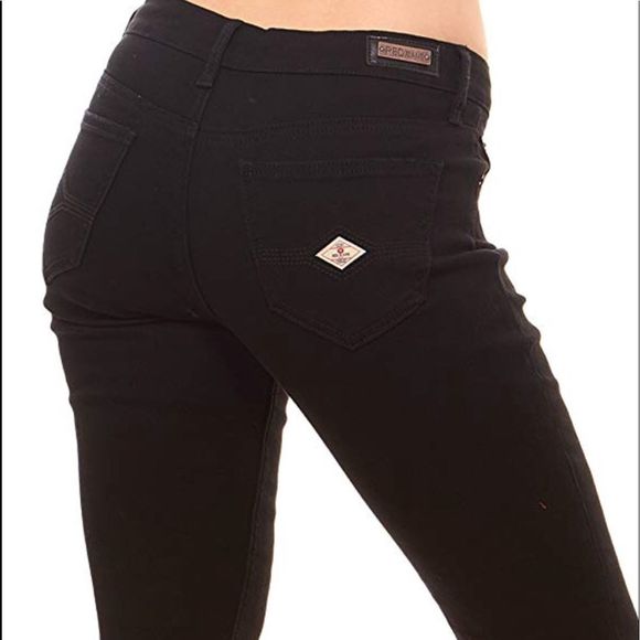 70% OFF ⬇️$110 Black Distressed Mid-Waist Jeans 14 - Picture 3 of 8